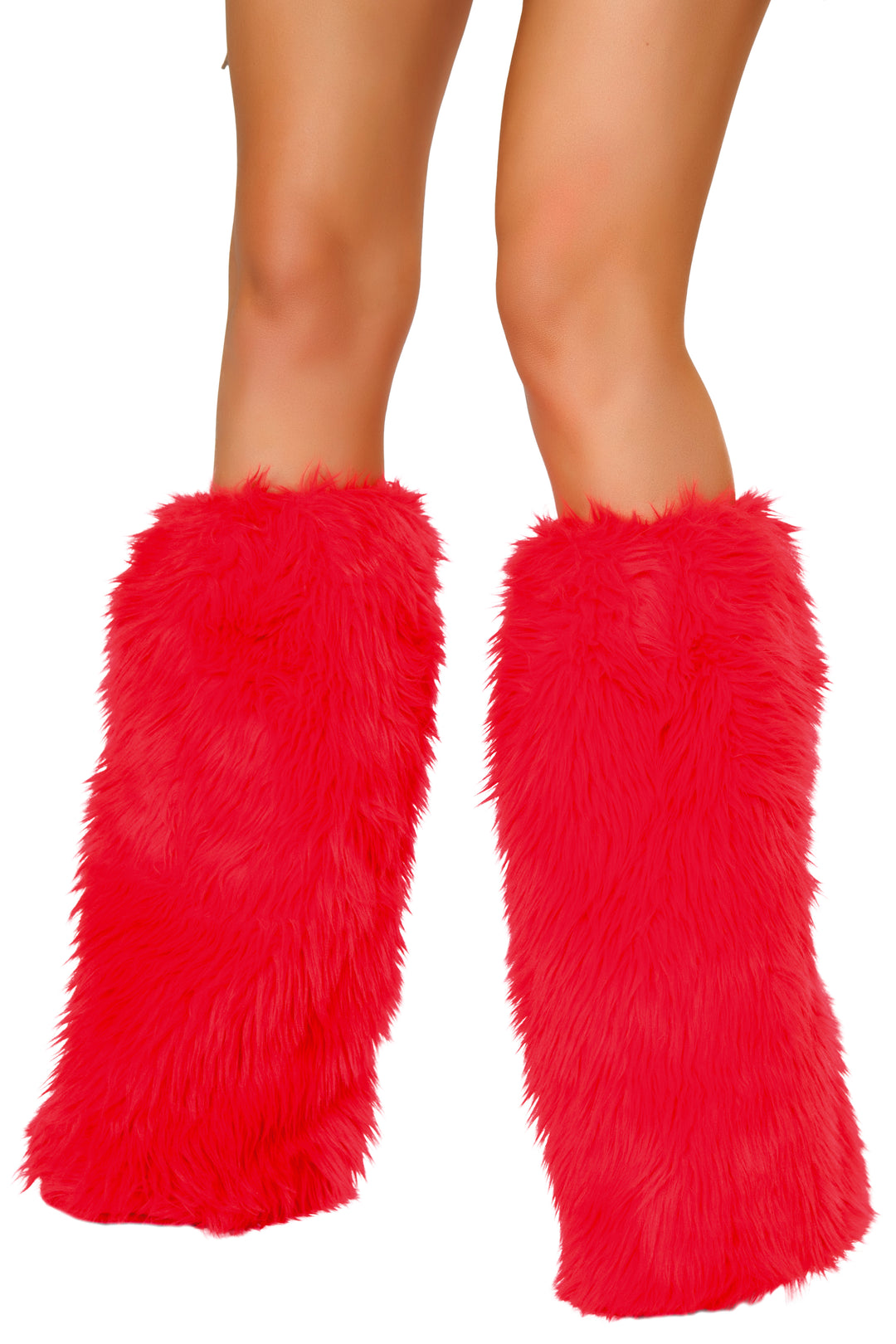 8003 - Basic Faux Fur Leg Warmers