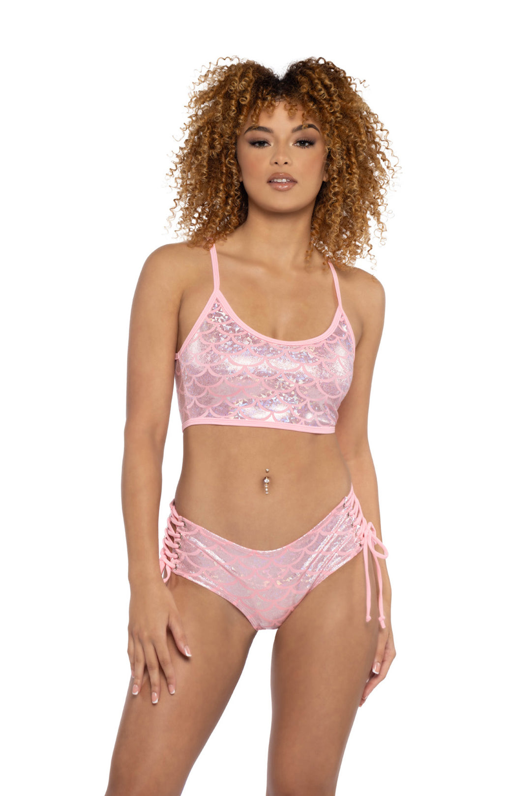 JR122 - Tank Top & Lace-Up Short Set***40% OFF