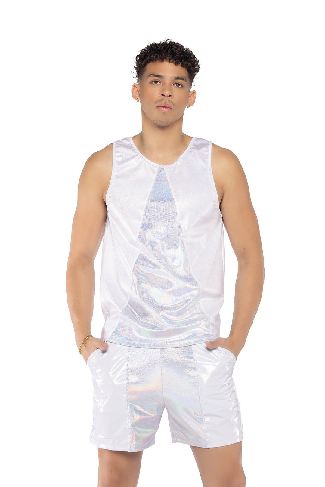 JR152 - Two-Tone Men's Tank***30% OFF