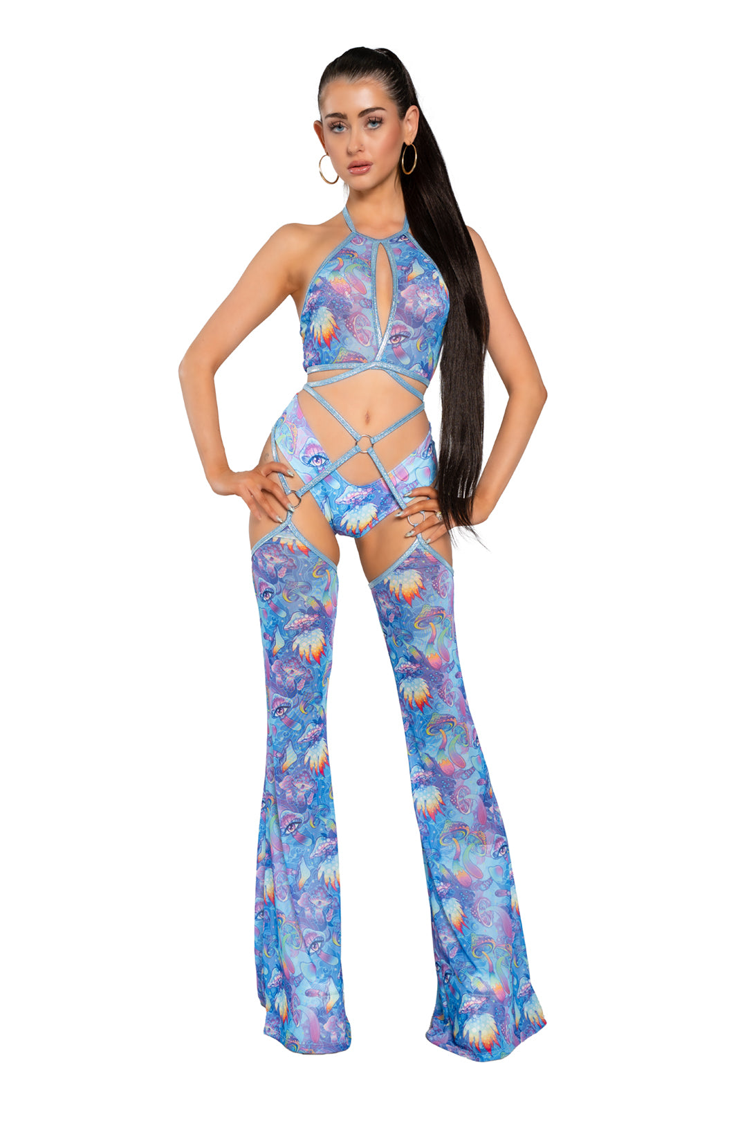 JR161 - Mesh Wrap Halter